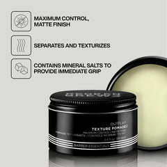 Men's Wash & Style Set with Texture Pomade